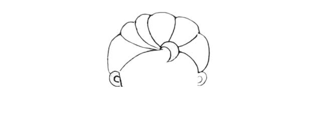 美丽的艾莎公主简单画教程