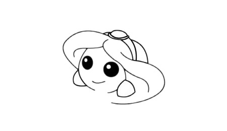 茉莉公主简笔画简单画法