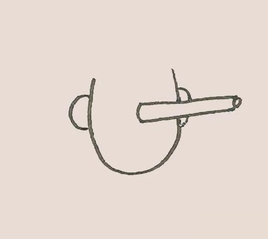 匹诺曹简笔画步骤