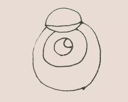 怪物大学大眼仔简笔画步骤