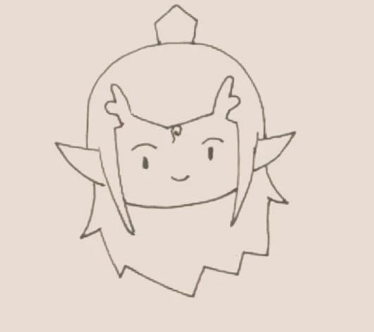 敖丙简笔画步骤