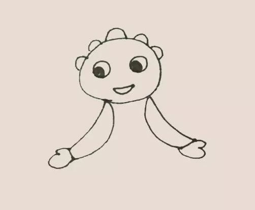 花园宝宝简笔画