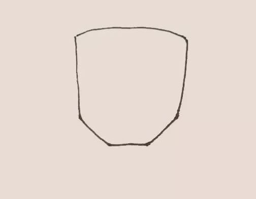 卡通超人简笔画步骤