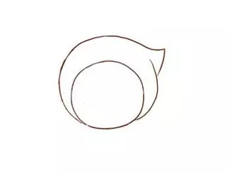 可爱的小红帽简笔画