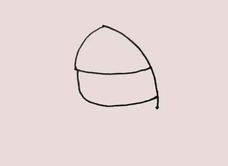 小红帽简笔画步骤