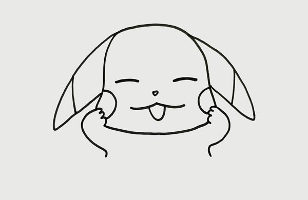 可爱的皮卡丘怎么画