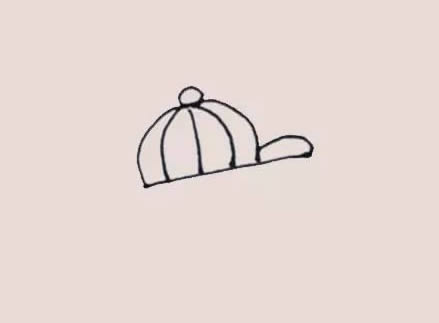 史努比简笔画步骤