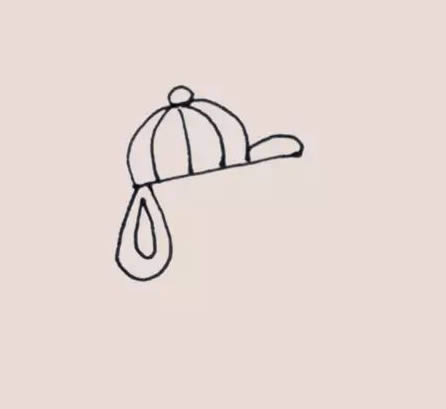 史努比简笔画步骤