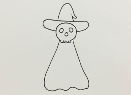 镰刀死神怎么画简单又好看 镰刀死神怎么画简单又好看