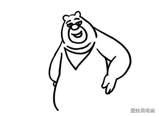 熊二怎么画最简单 熊二怎么画最简单