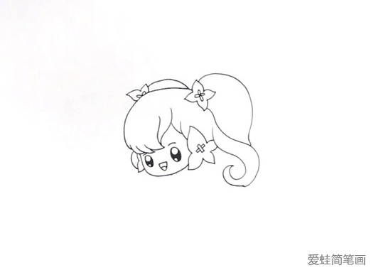 小花仙简笔画怎么画