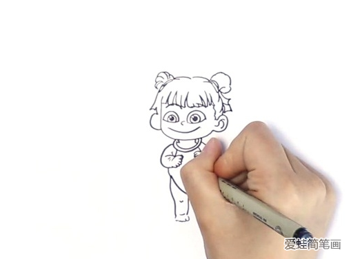 萌萌哒哪吒简笔画 萌萌哒哪吒简笔画