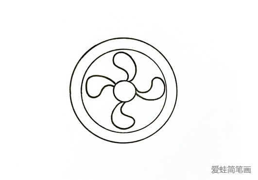 哪吒的风火轮简笔画