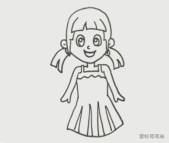 漂亮的夏林果简笔画 漂亮的夏林果简笔画