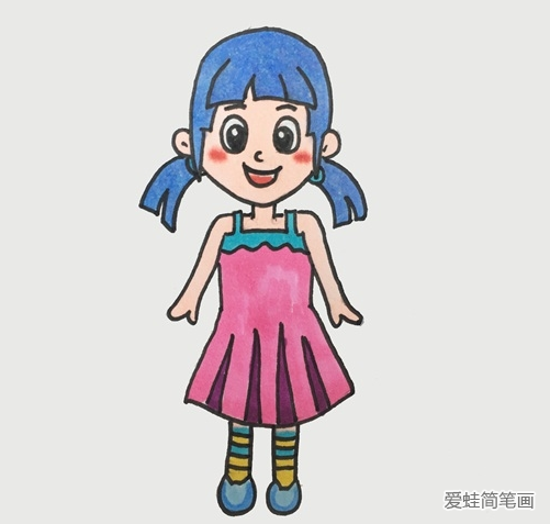 漂亮的夏林果简笔画 漂亮的夏林果简笔画