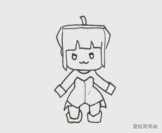 幻音简笔画步骤