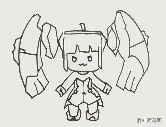 幻音简笔画步骤