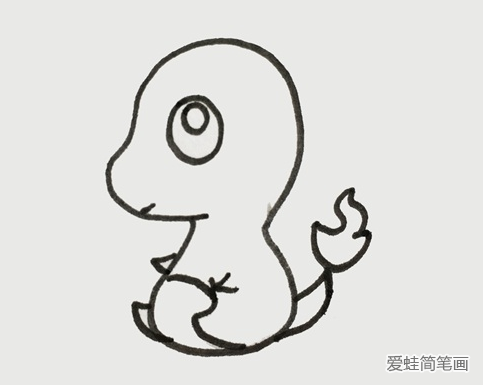 火龙简笔画步骤 火龙简笔画步骤