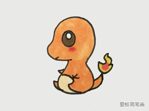 火龙简笔画步骤 火龙简笔画步骤