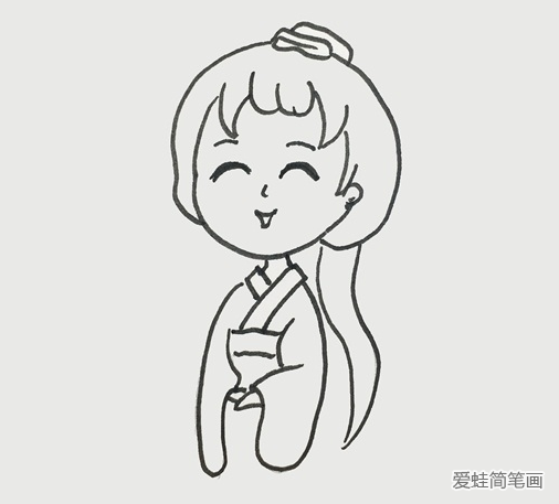 红蝶怎么画简单又漂亮