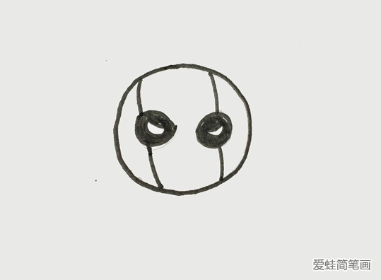 死侍全身简笔画怎么画