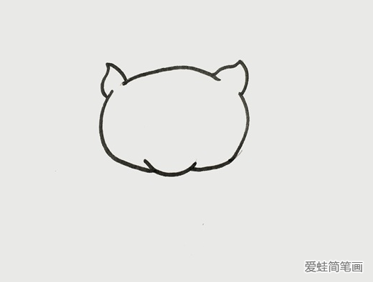 宝可梦的梦幻简笔画