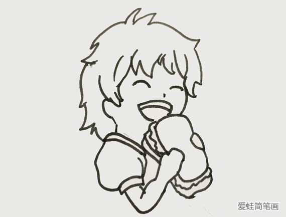 宗介和波妞简笔画步骤