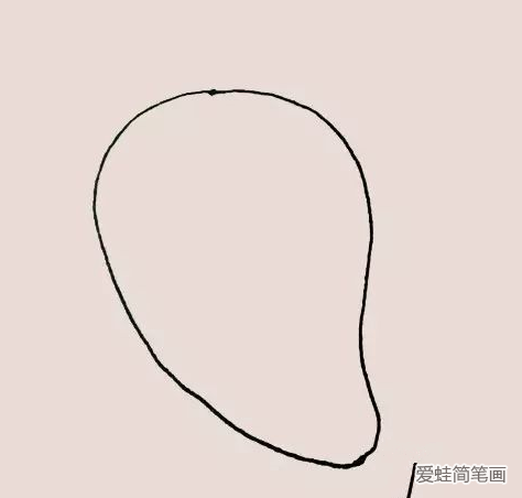 保卫萝卜简笔画步骤