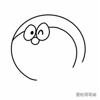 哆啦A梦简笔画 哆啦A梦简笔画