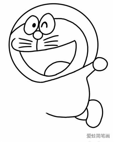 哆啦A梦简笔画 哆啦A梦简笔画
