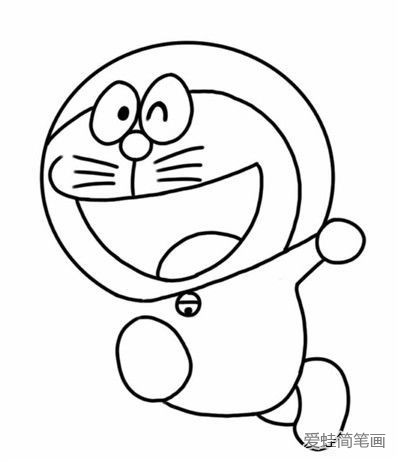 哆啦A梦简笔画 哆啦A梦简笔画