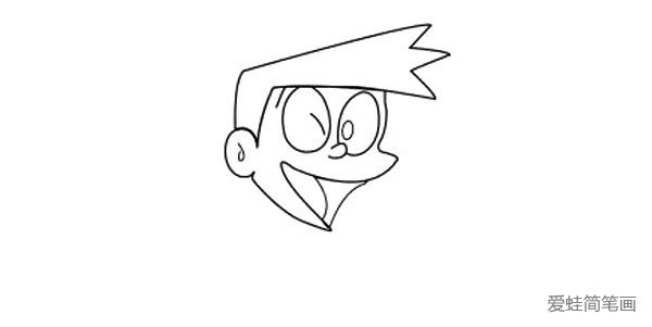 小夫简笔画步骤