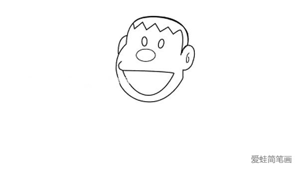 胖虎简笔画 怎么画胖虎简笔画 胖虎简笔画 怎么画胖虎简笔画