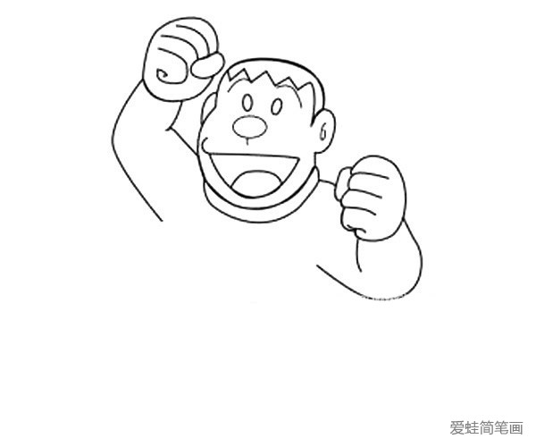 胖虎简笔画 怎么画胖虎简笔画 胖虎简笔画 怎么画胖虎简笔画