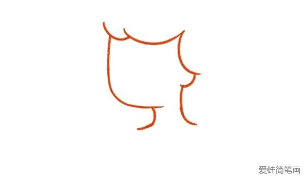 漂亮的灰姑娘简笔画