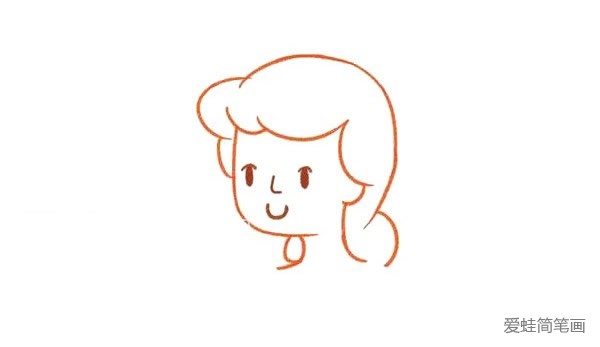 漂亮的灰姑娘简笔画