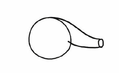 小象艾米丽简笔画步骤