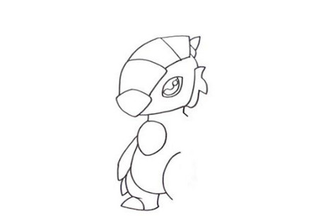 斗龙战士简笔画步骤 斗龙战士简笔画步骤