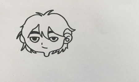 帅气的刺客伍六七简笔画