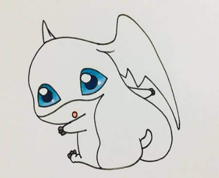 数码宝贝简笔画步骤 数码宝贝简笔画步骤