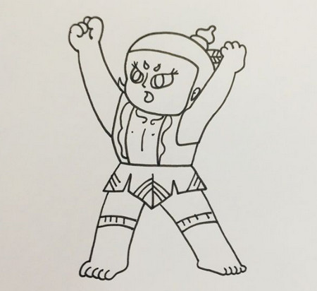 葫芦娃怎么画 葫芦娃简笔画步骤 葫芦娃怎么画 葫芦娃简笔画步骤