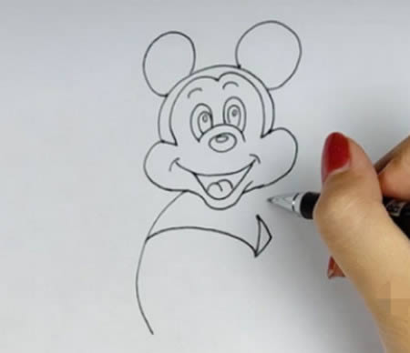 米老鼠怎么画简单又好看 米老鼠怎么画简单又好看