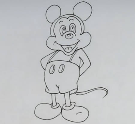 米老鼠怎么画简单又好看 米老鼠怎么画简单又好看