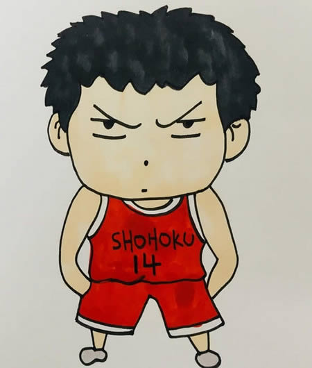 q版三井寿简笔画