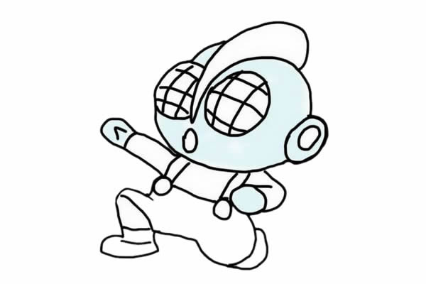 简单帅气的奥特曼简笔画