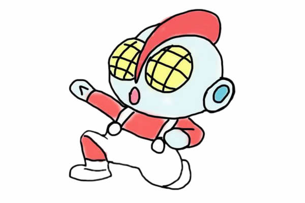 简单帅气的奥特曼简笔画