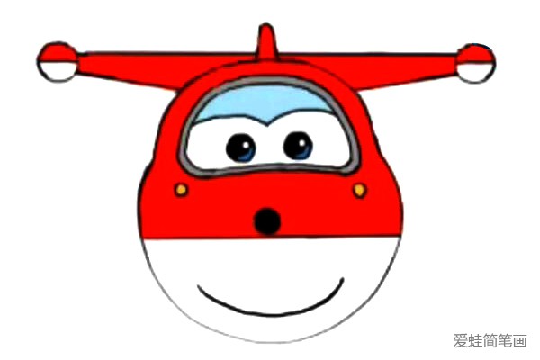 超级飞侠乐迪简单的简笔画 超级飞侠乐迪简单的简笔画