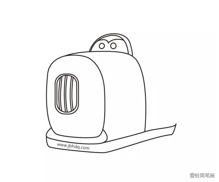 超级飞侠皮皮简笔画步骤详解