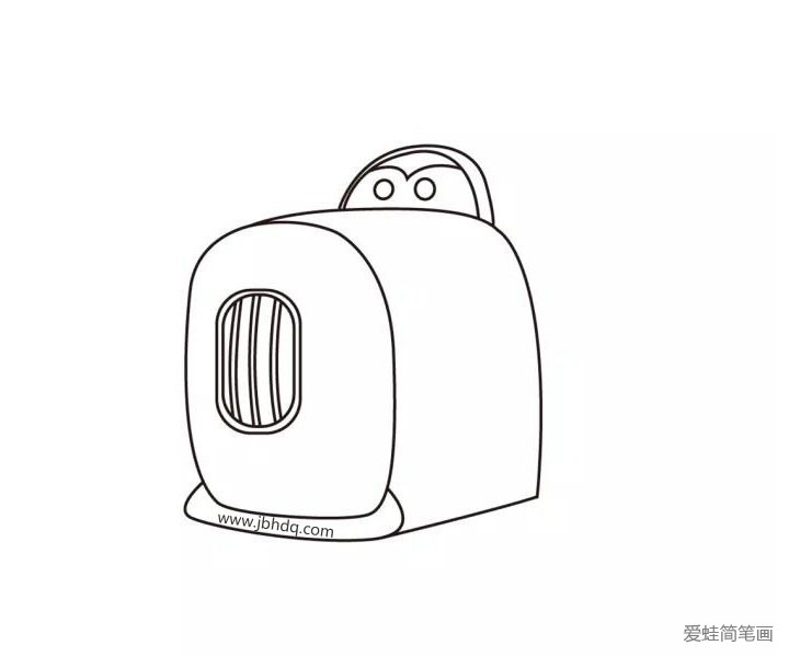 超级飞侠皮皮简笔画步骤详解