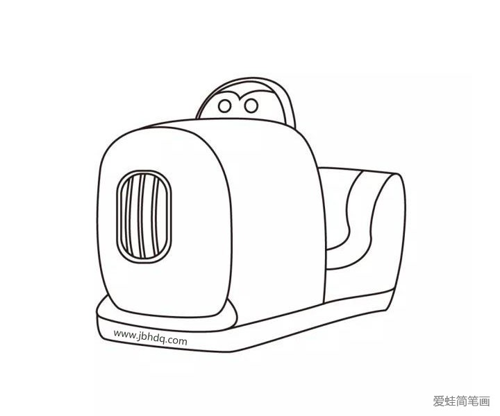 超级飞侠皮皮简笔画步骤详解